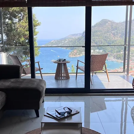 Mavinin Ve Yesilin Dansi, Panoramik Manzara, 75m2 * Marmaris