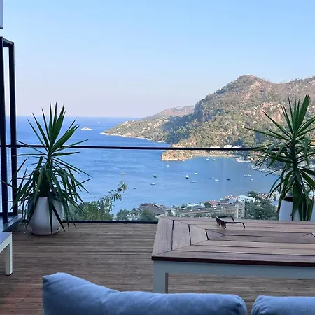 Mavinin Ve Yesilin Dansi, Panoramik Manzara, 75m2 شقة