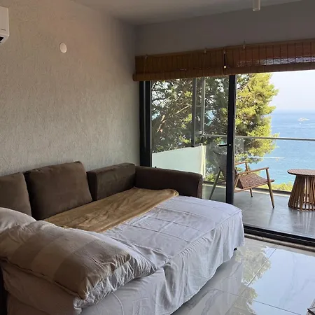 Mavinin Ve Yesilin Dansi, Panoramik Manzara, 75m2 شقة مرمريس