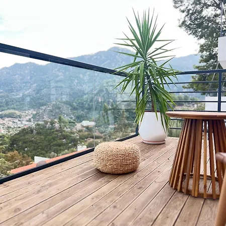 Mavinin Ve Yesilin Dansi, Panoramik Manzara, 75m2 مرمريس